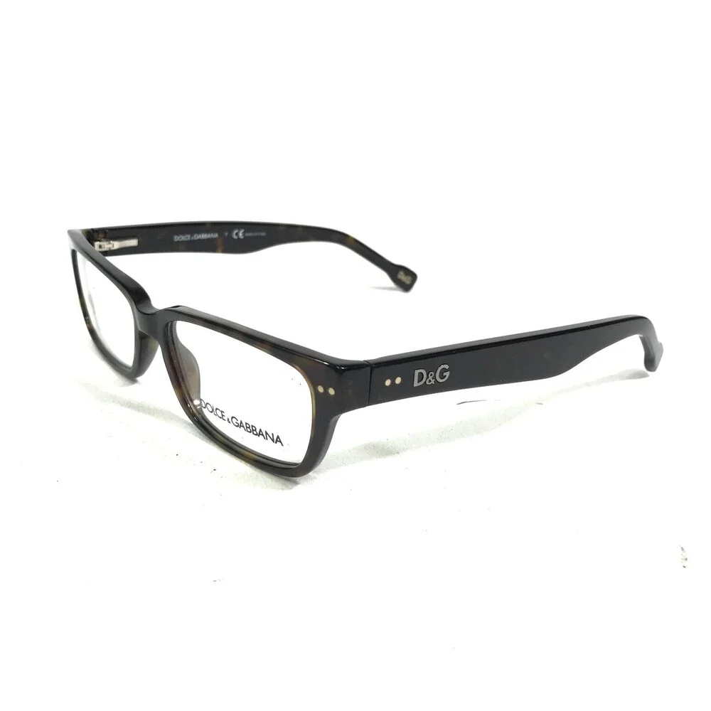 Dolce & Gabbana Eyeglasses Frames DD 1165 502 Brown Tortoise Horn Rim 51-15-140